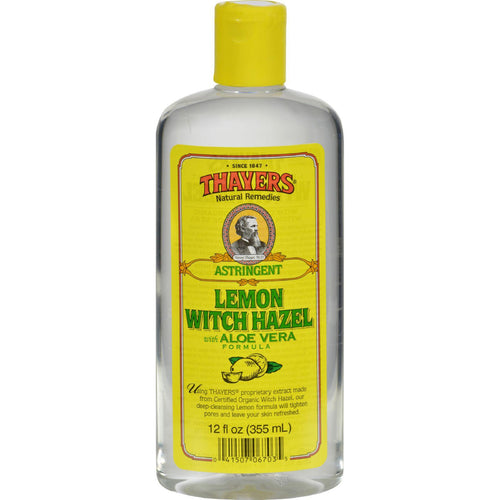 Thayers Witch Hazel With Aloe Vera Lemon - 12 Fl Oz