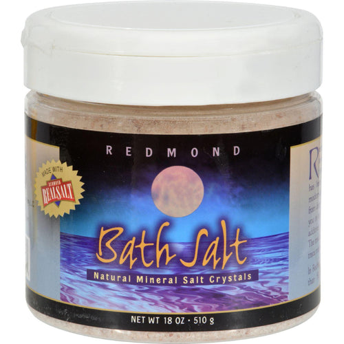 Real Salt Bath Salt Natural Mineral Salt Crystals - 18 Oz