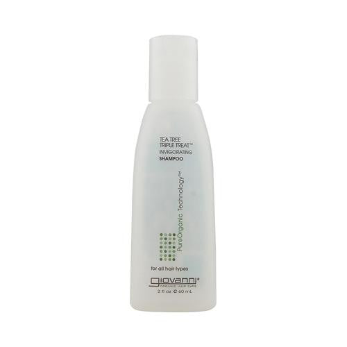 Giovanni Shampoo Tea Tree Triple Treat - 2 Fl Oz - Case Of 12