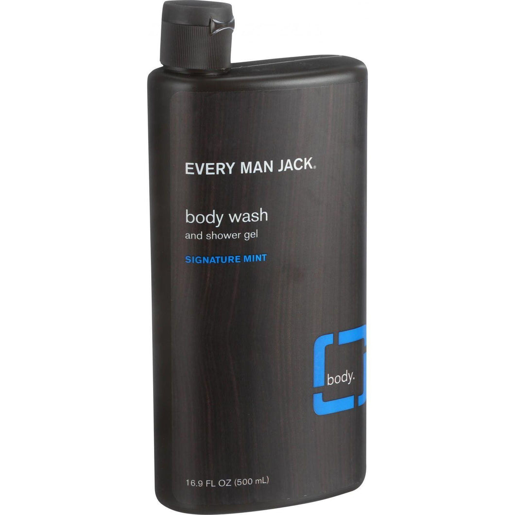 Every Man Jack Body Wash - Signature Mint - 16.9 Oz