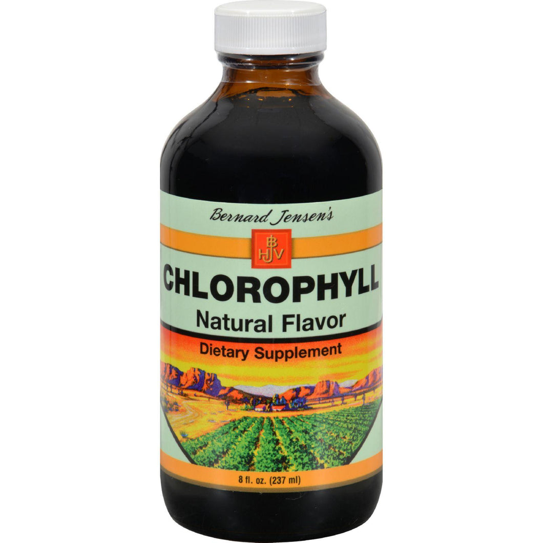 Bernard Jensen Chlorophyll Natural Liquid - 8 Fl Oz