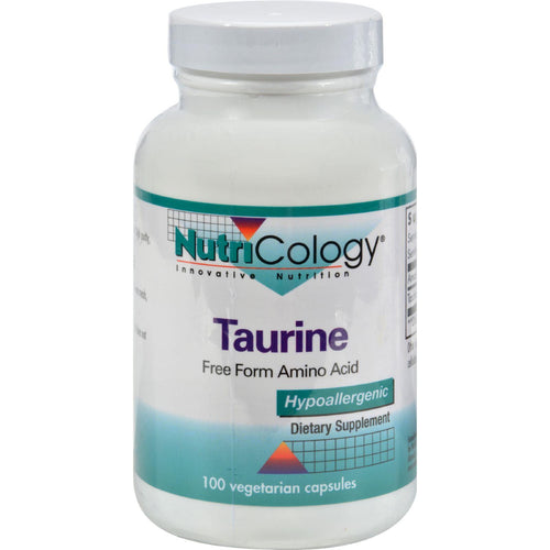 Nutricology Taurine - 100 Capsules