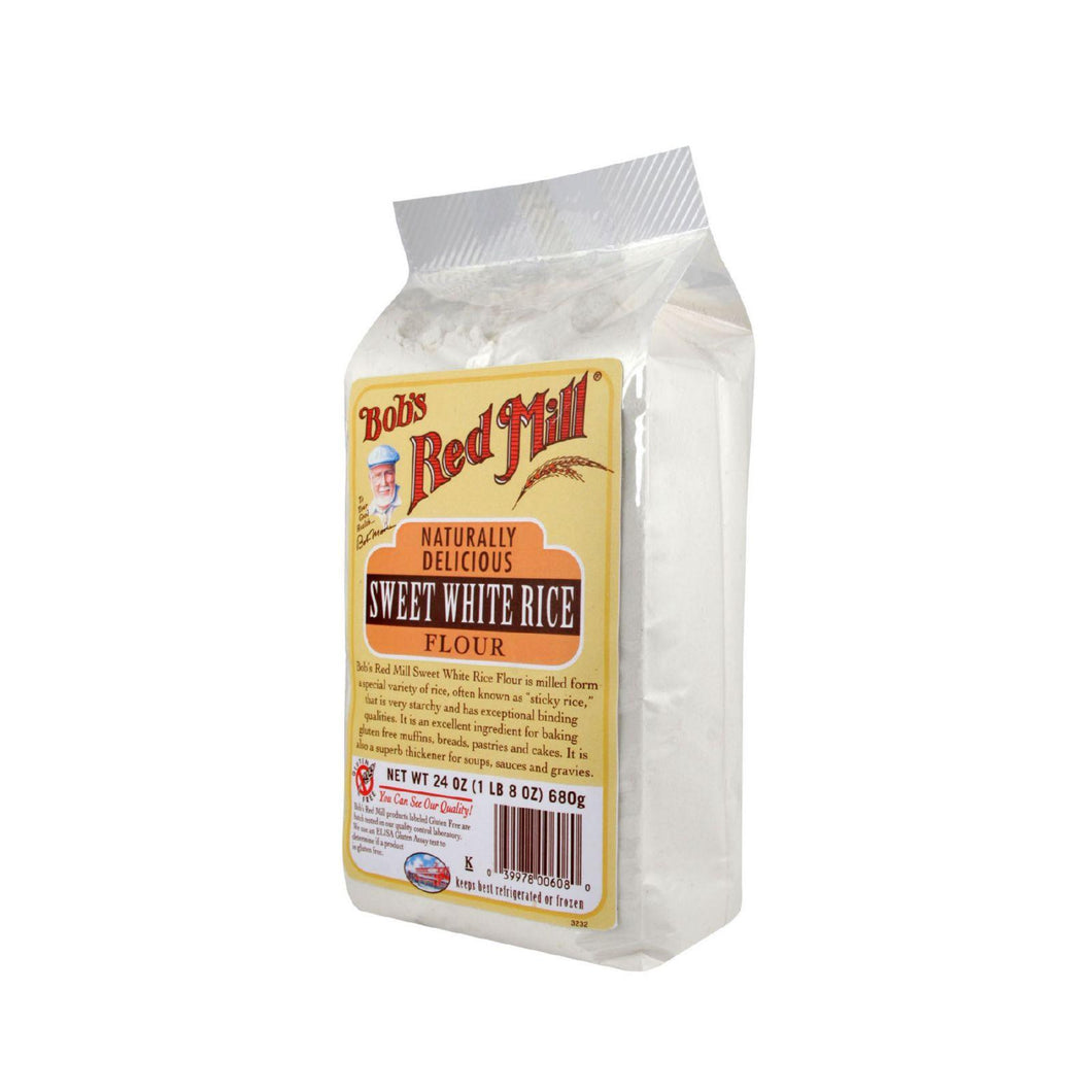 Bob's Red Mill Sweet White Rice Flour - 24 Oz - Case Of 4