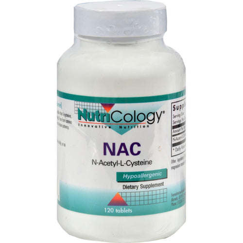 Nutricology Nac N-acetyl-cysteine - 500 Mg - 120 Tablets