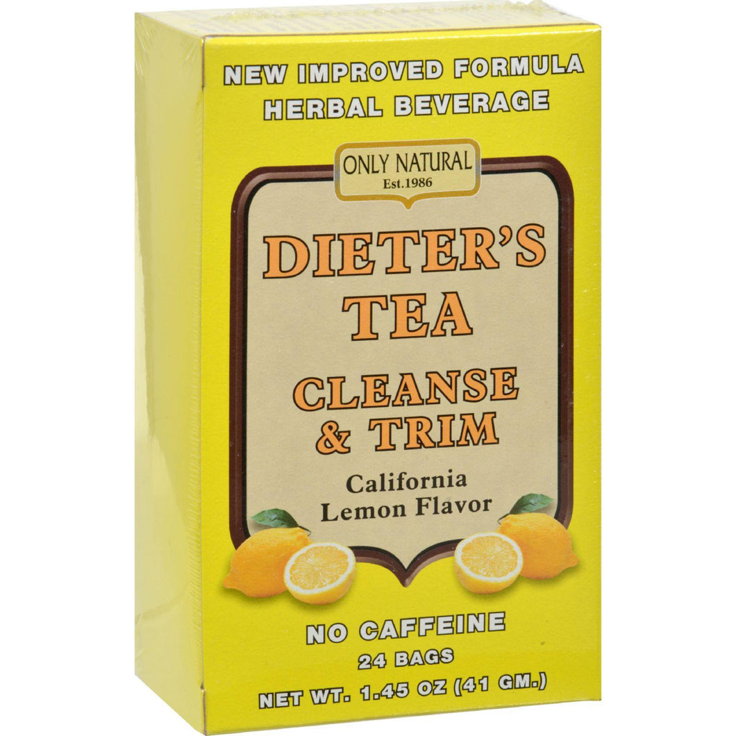 Only Natural Cleansing Diet Tea - Lemon - 24 Bags