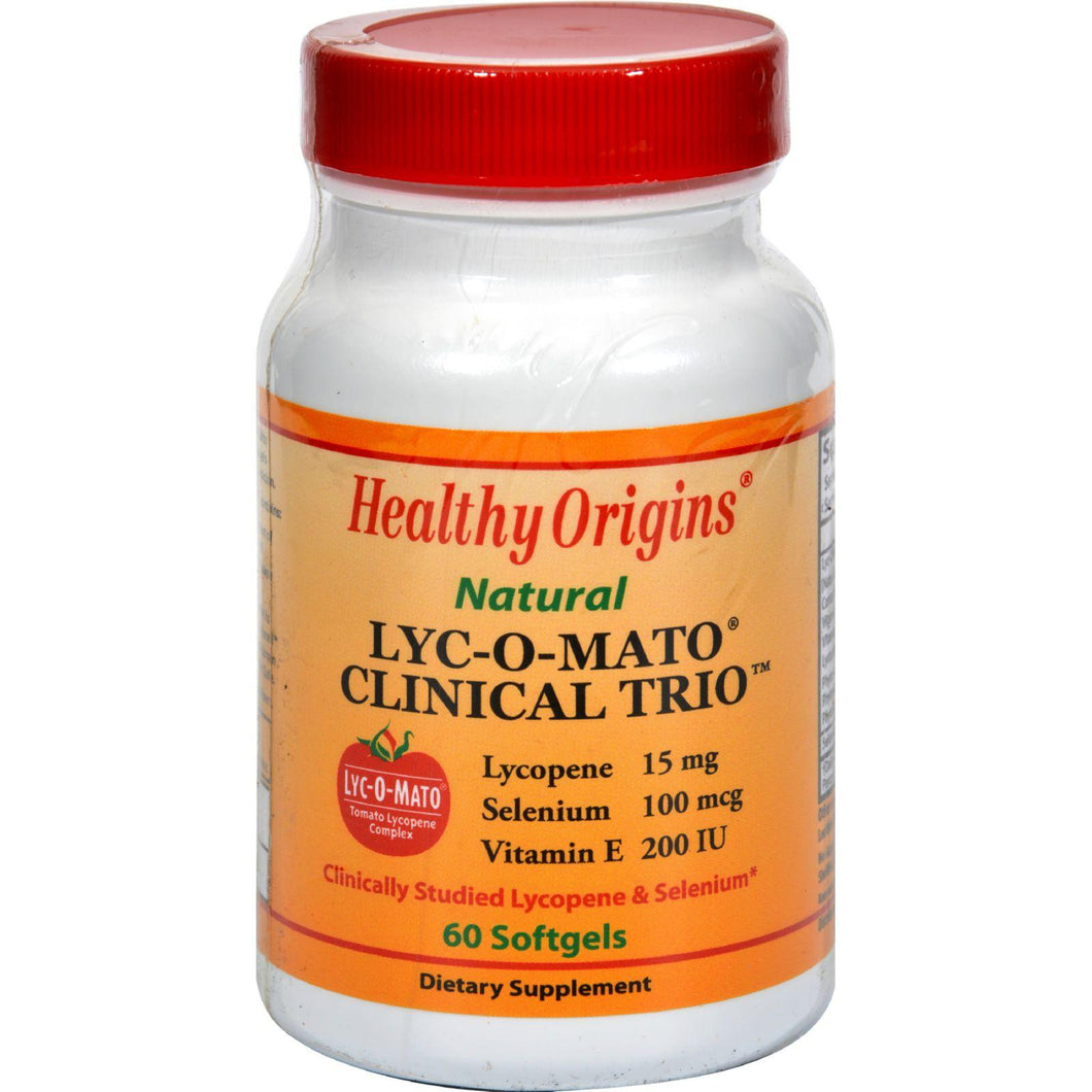 Healthy Origins Lyc-o-mato Clinical Trio - 60 Softgels