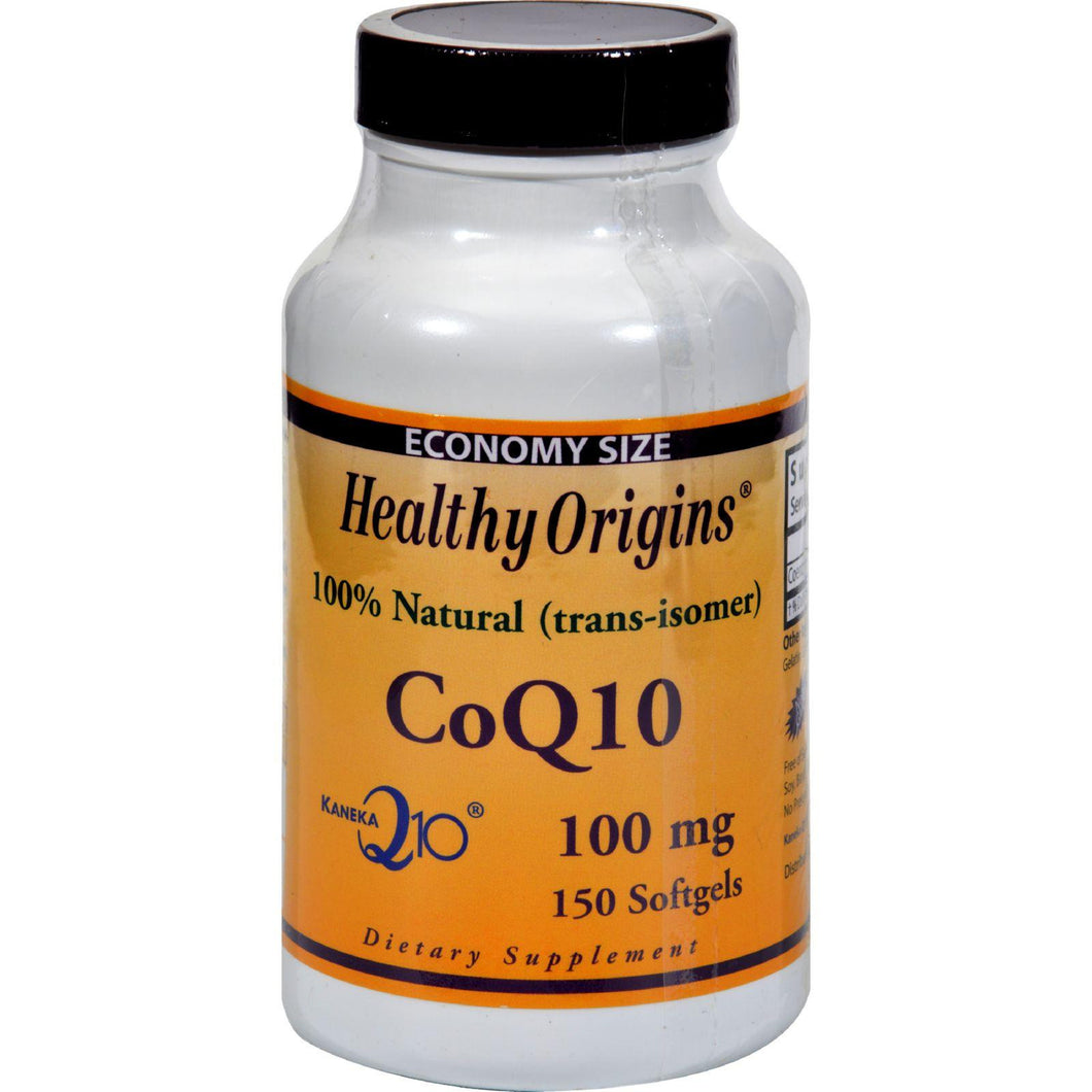 Healthy Origins Coq10 Gels - 100 Mg - 150 Softgels