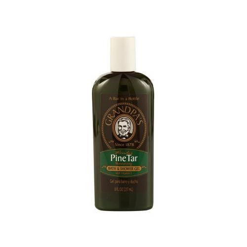 Grandpa's Wonder Pine Tar Moisturing Bath And Shower Gel With Vitamin E - 8 Fl Oz