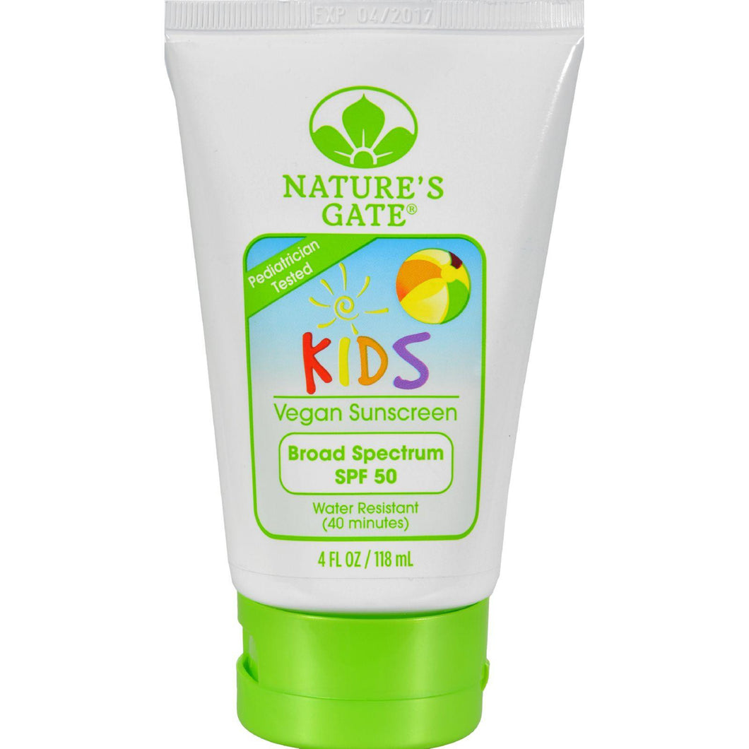 Nature's Gate Kid's Block Spf 50 Sunscreen Lotion - 4 Fl Oz