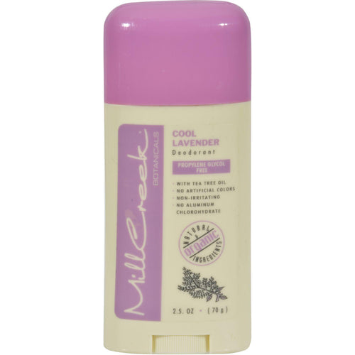 Mill Creek Deodorant Stick Cool Lavender - 2.5 Oz