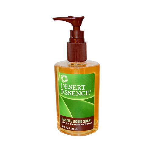 Desert Essence Castile Liquid Soap With Organic Tea Tree Oil - 8 Fl Oz