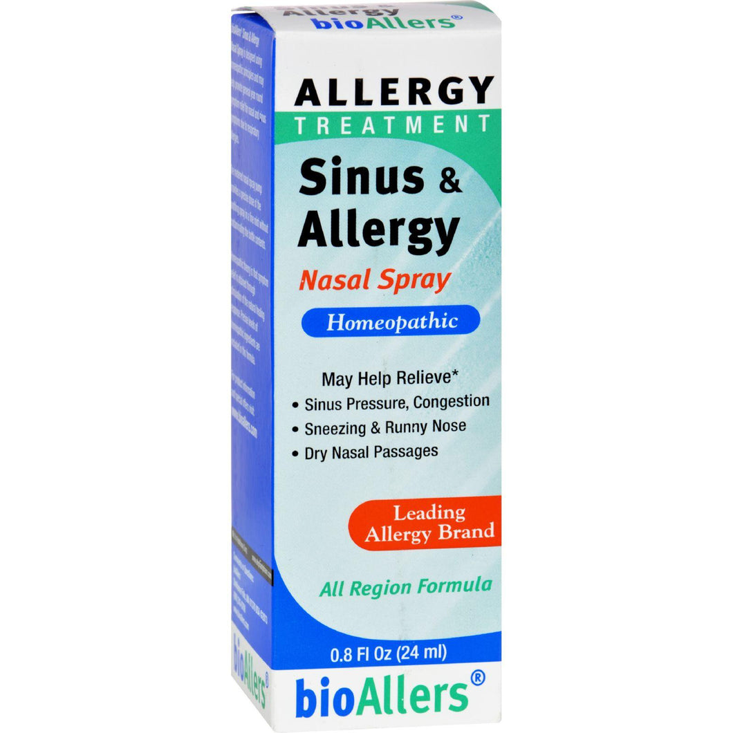 Bio-allers Sinus And Allergy Relief Nasal Spray - 0.8 Fl Oz