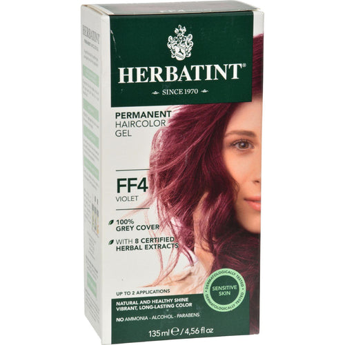 Herbatint Permanent Herbal Haircolour Gel Ff4 Violet - 1 Kit