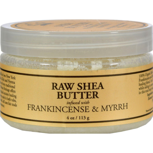 Nubian Heritage Shea Butter Infused With Frankincense And Myrrh - 4 Oz