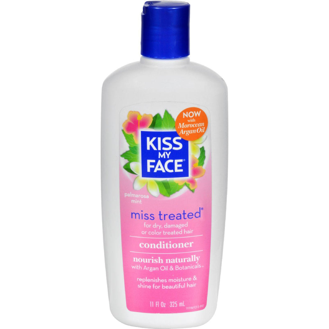 Kiss My Face Miss Treated Conditioner Palmarosa Mint - 11 Fl Oz