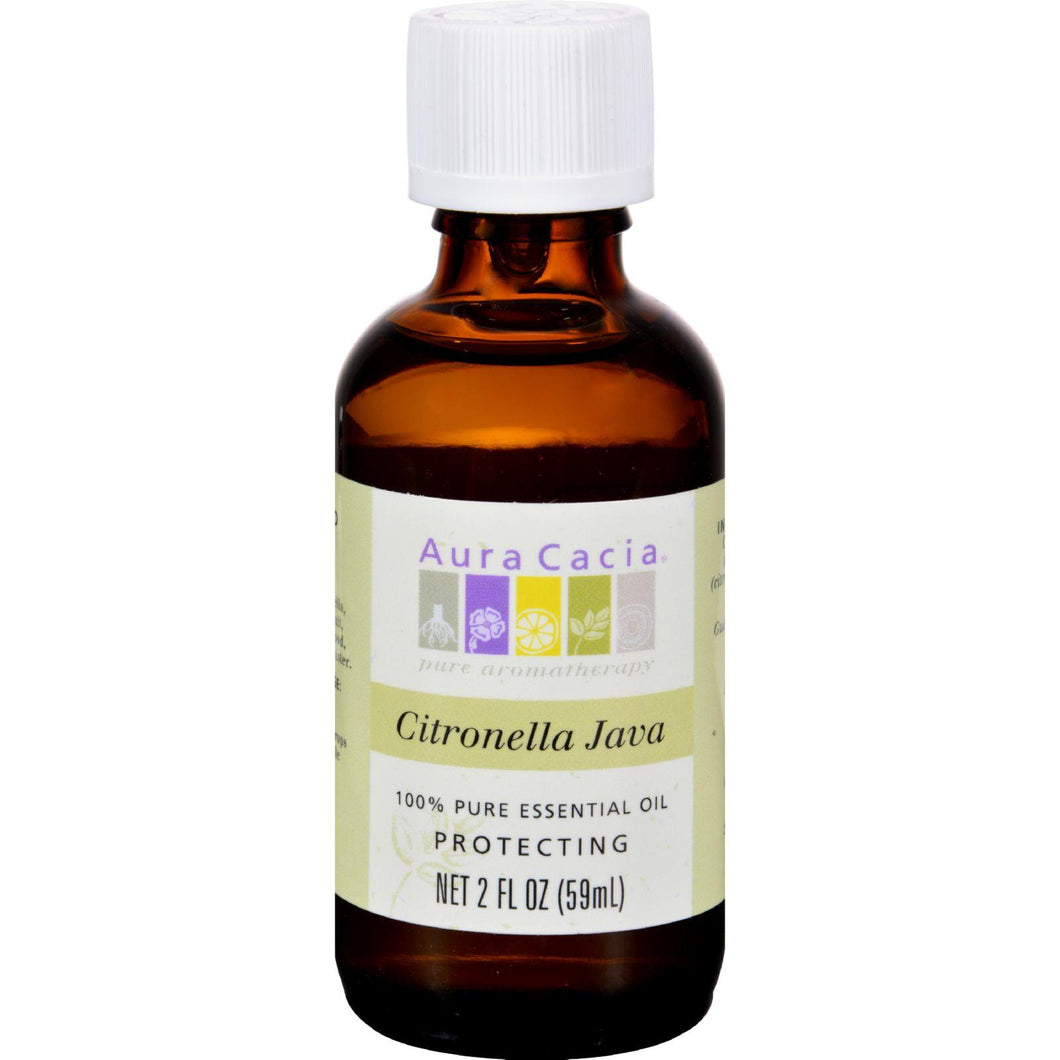 Aura Cacia Citronella Java Pure Essential Oil - 2 Fl Oz