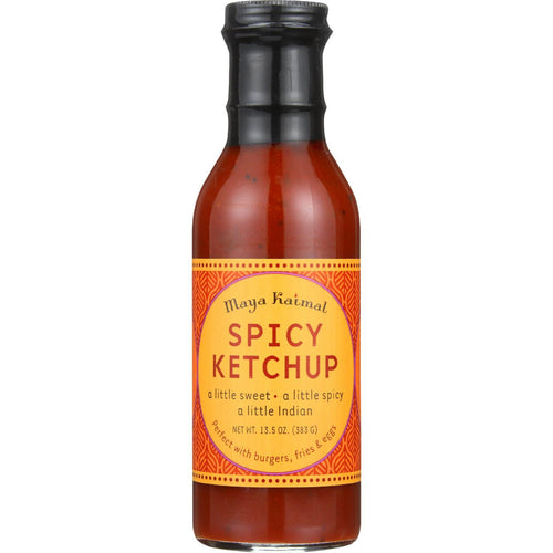 Maya Kaimal Ketchup - Spicy - 13.5 Oz - Case Of 6