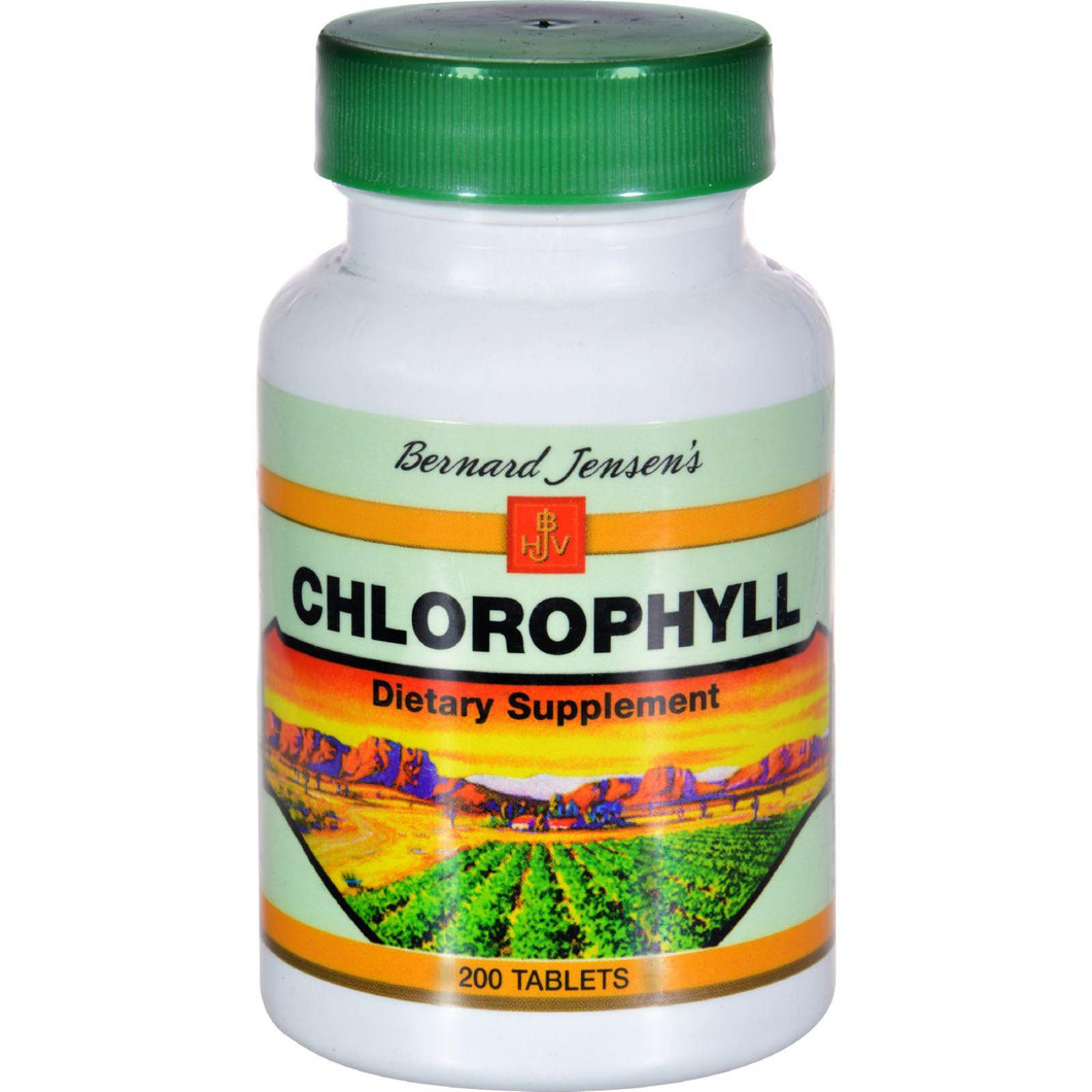 Bernard Jensen Chlorophyll - 200 Tablets