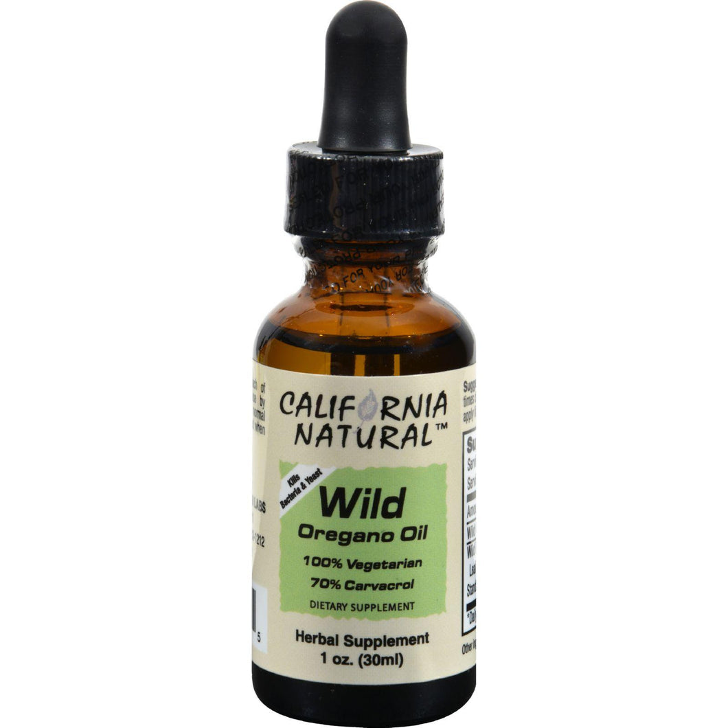 California Natural Wild Oregano Oil - 1 Fl Oz