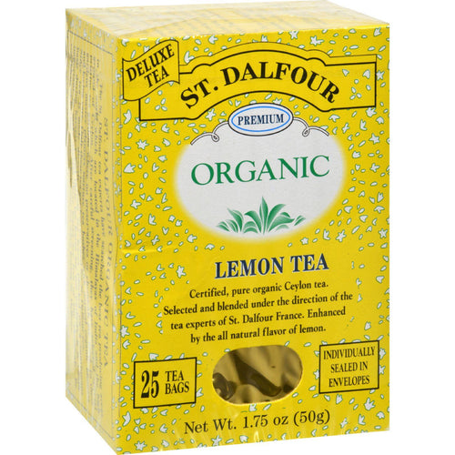 St Dalfour Organic Tea Lemon - 25 Tea Bags