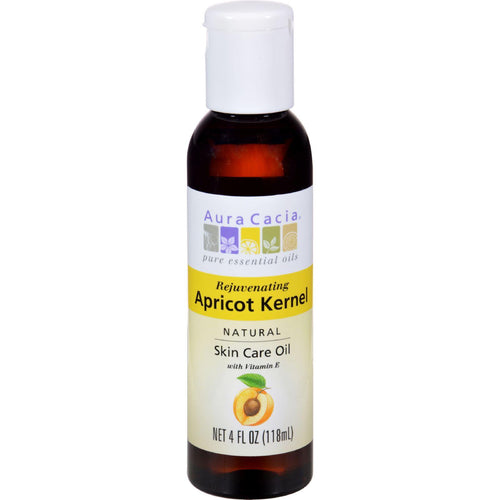 Aura Cacia Natural Skin Care Oil Apricot Kernel - 4 Fl Oz