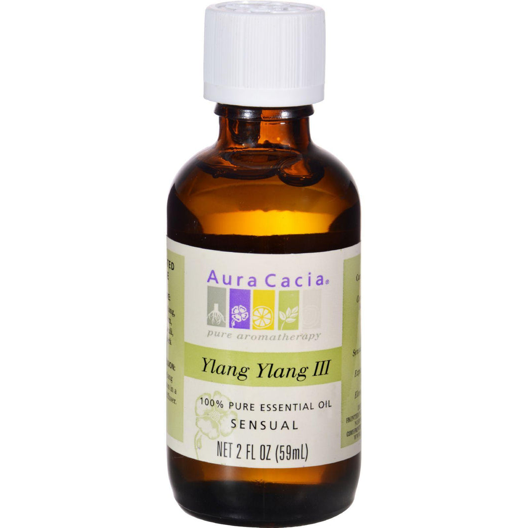 Aura Cacia Essential Oil Ylang Ylang Iii - 2 Fl Oz