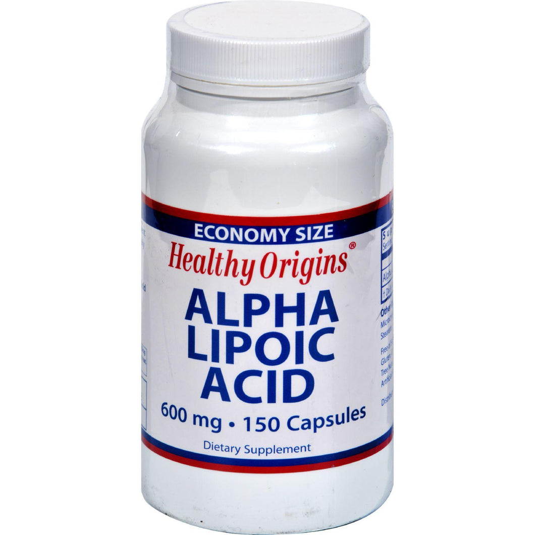 Healthy Origins Alpha Lipoic Acid - 600 Mg - 150 Capsules