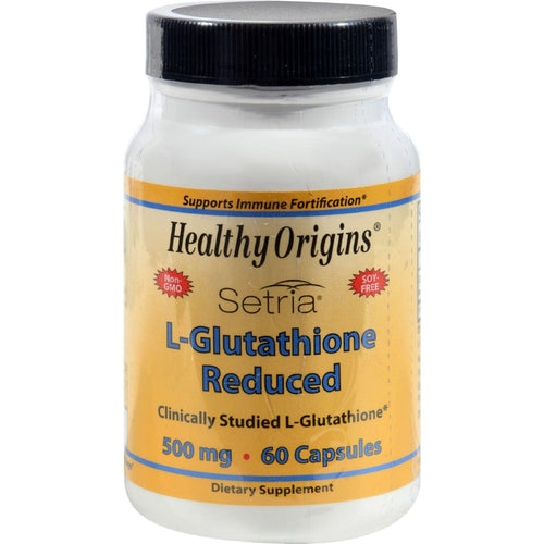 Healthy Origins Setria L-glutathione Reduced - 500 Mg - 60 Capsules