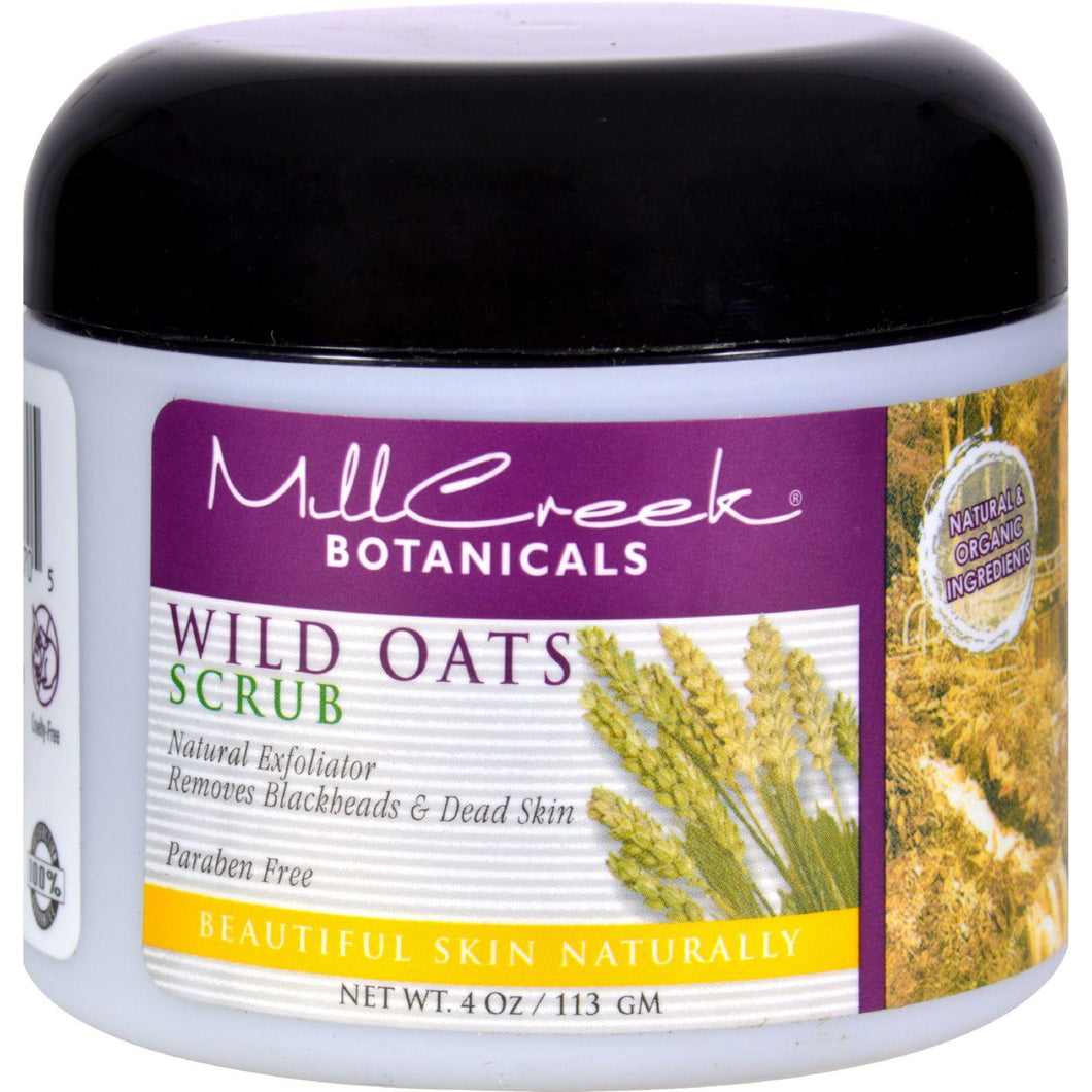 Mill Creek Botanicals Wild Oats Scrub - 4 Oz