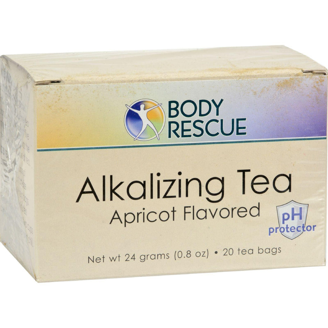 Body Rescue Alkalizing Tea - Apricot - 20 Bags