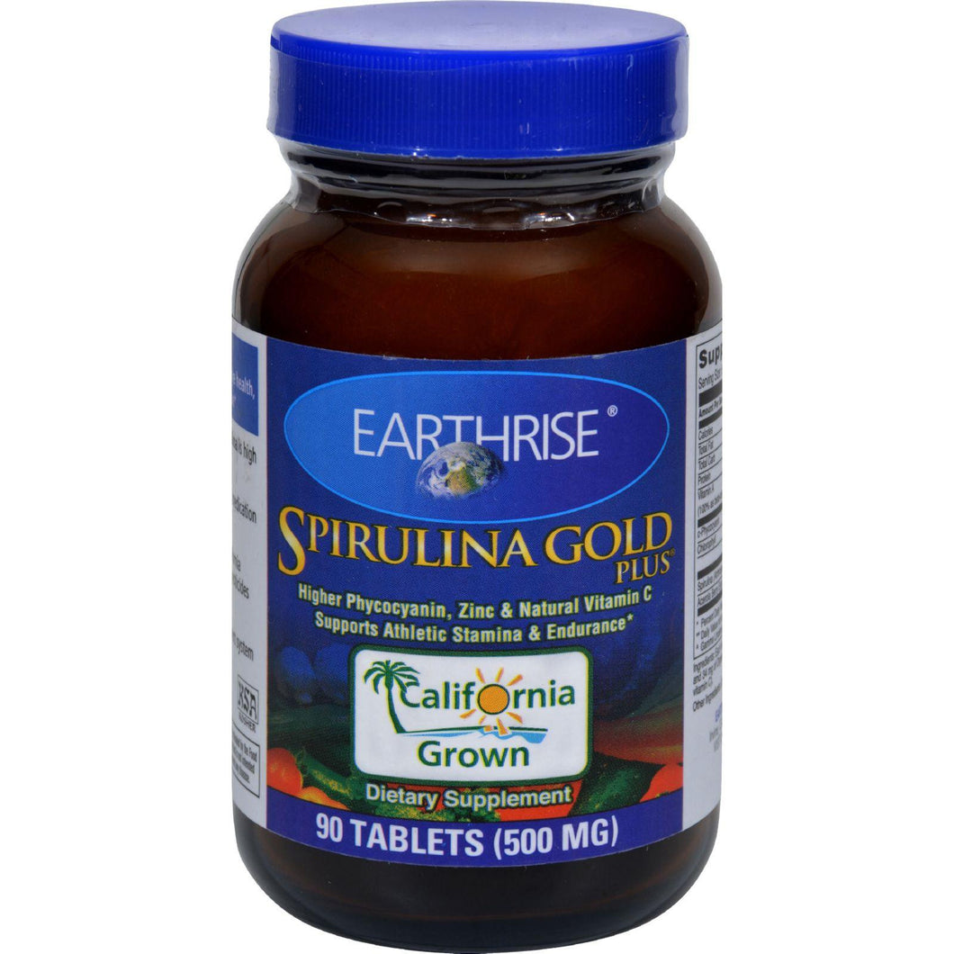 Earthrise Spirulina Gold Plus - 90 Tablets