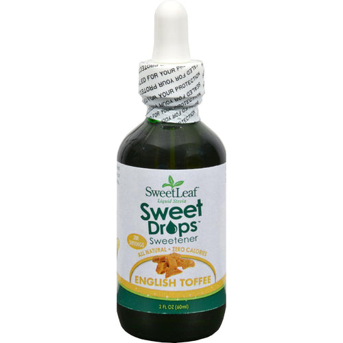 Sweet Leaf Sweet Drops Sweetener English Toffee - 2 Fl Oz