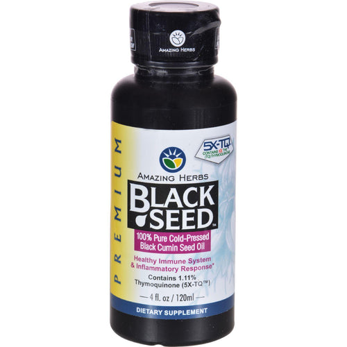 Amazing Herbs Black Seed Oil - 4 Fl Oz