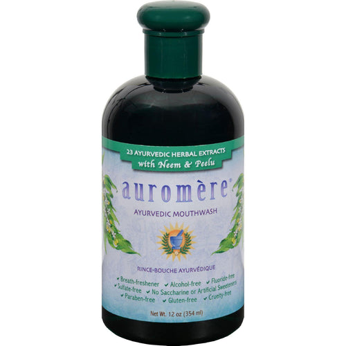 Auromere Mouthwash - Ayurvedic - 12 Fl Oz