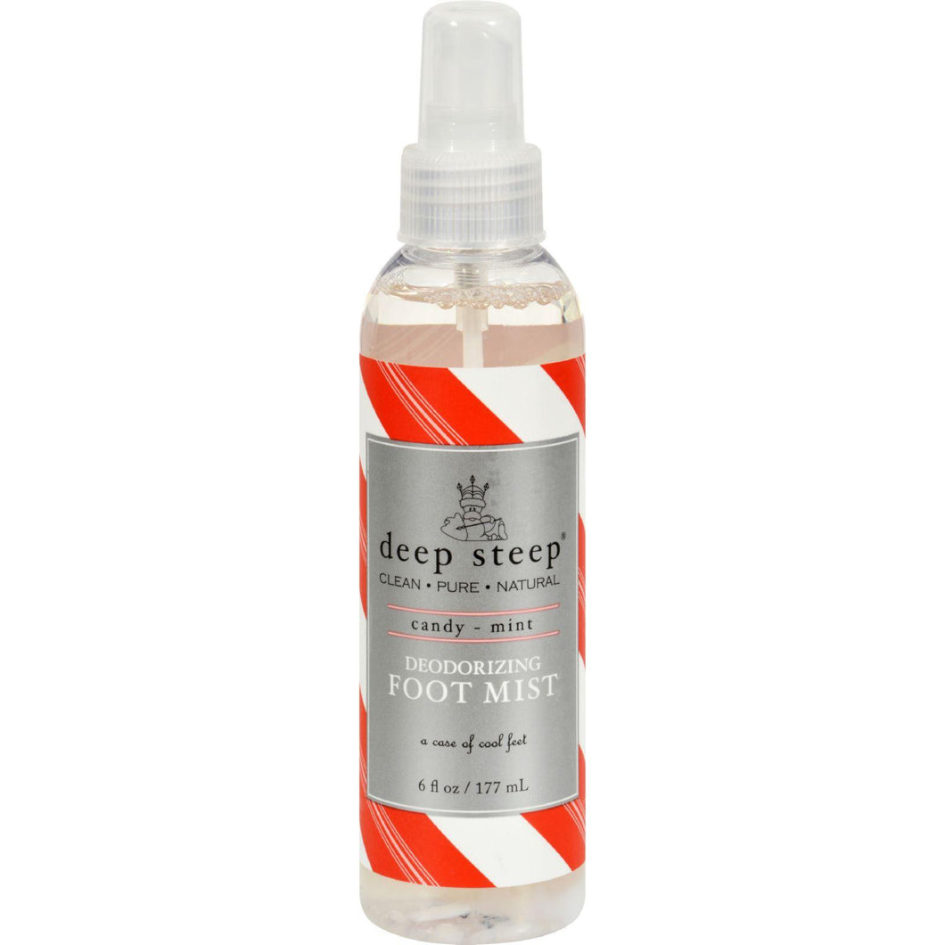 Deep Steep Foot Mist Candy Mint - 6 Fl Oz