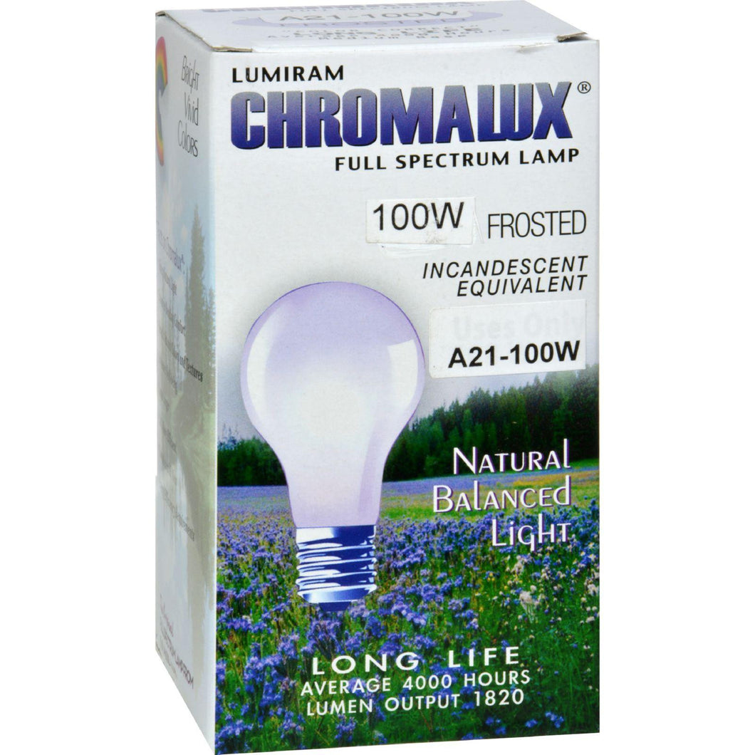 Chromalux Light Bulb Frosted-100w - 1 Bulb