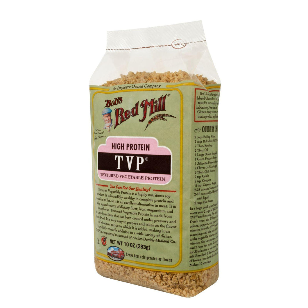 Bob's Red Mill Tvp (textured Vegetable Protein) - 10 Oz - Case Of 4