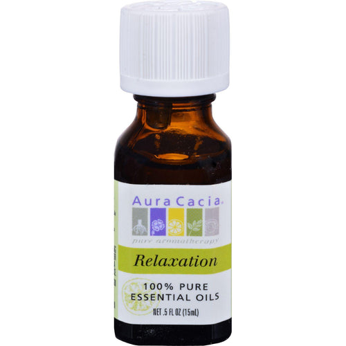 Aura Cacia Relaxation Essential Oil Blend - 0.5 Fl Oz