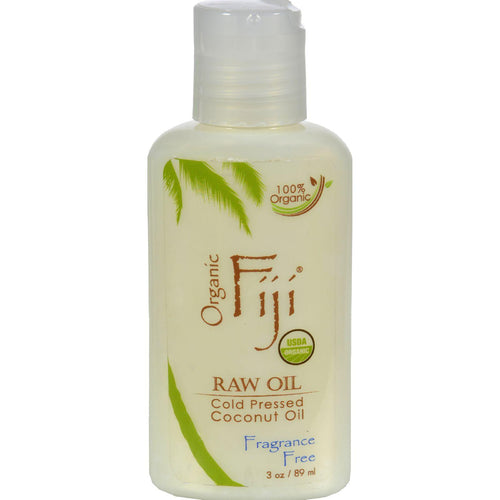 Organic Fiji Virgin Coconut Oil Fragrance Free - 3 Oz