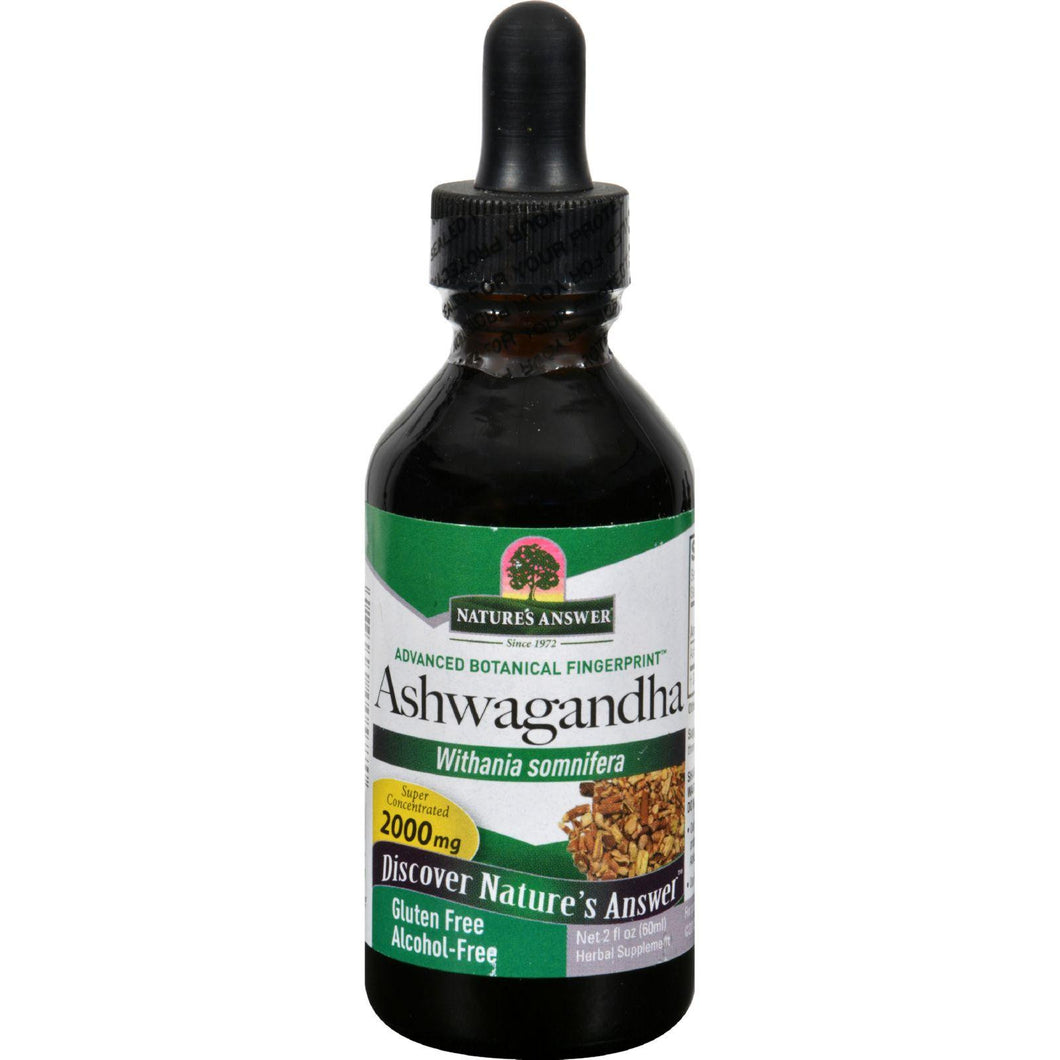 Nature's Answer Ashwagandha Root - 2 Fl Oz