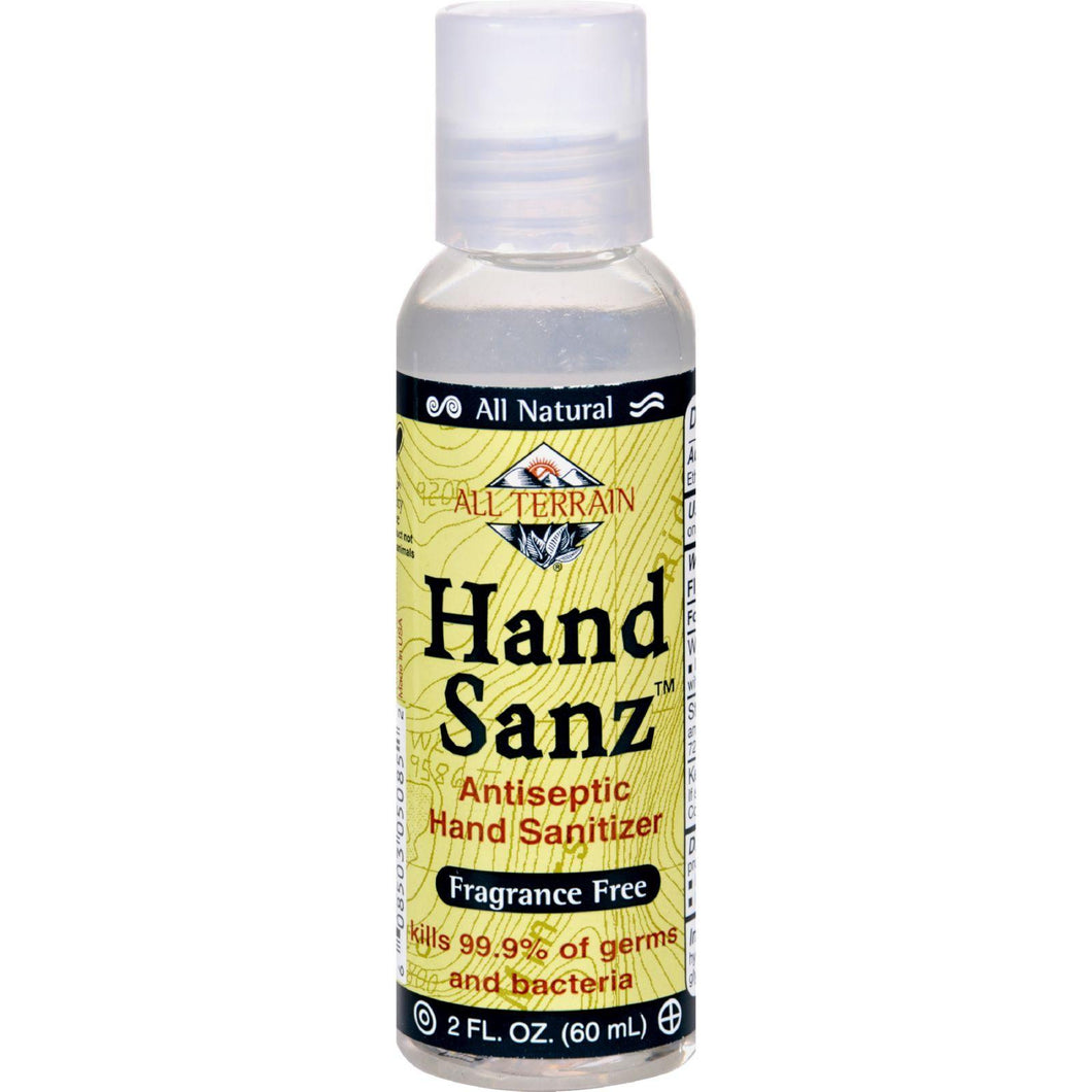 All Terrain Antiseptic Hand Sanitizer - Fragrance Free - 2 Oz