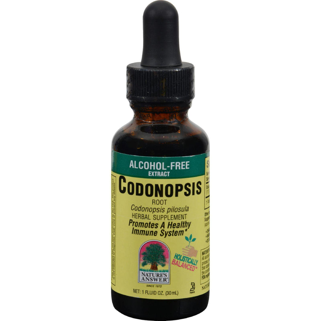 Nature's Answer Alcohol Free Codonopsis - 1 Oz