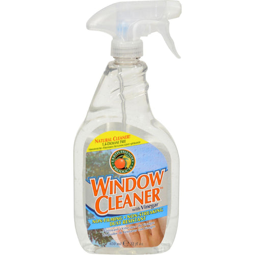 Earth Friendly Window Cleaner - Vinegar - Case Of 6 - 22 Fl Oz