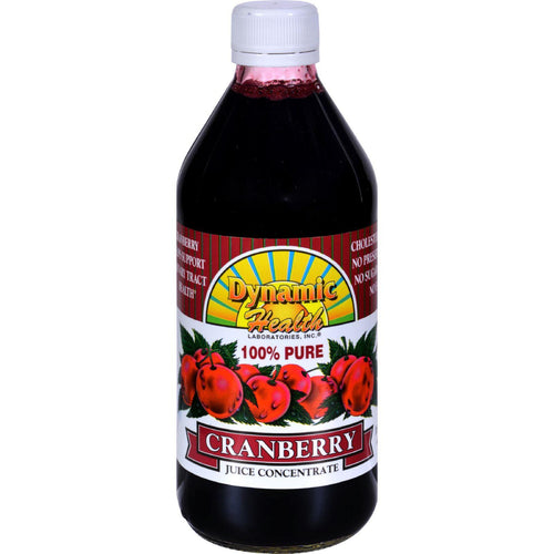 Dynamic Health Pure Cranberry Juice Concentrate - 16 Fl Oz