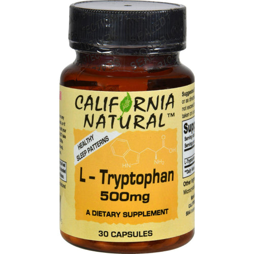 California Natural L-tryptophan - 500 Mg - 30 Capsules