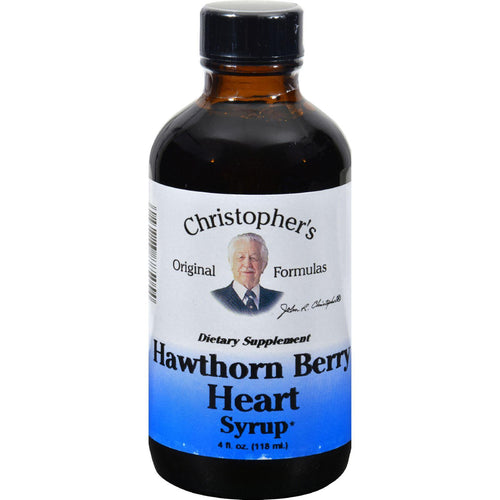 Dr. Christopher's Hawthorn Berry Heart Syrup - 4 Fl Oz