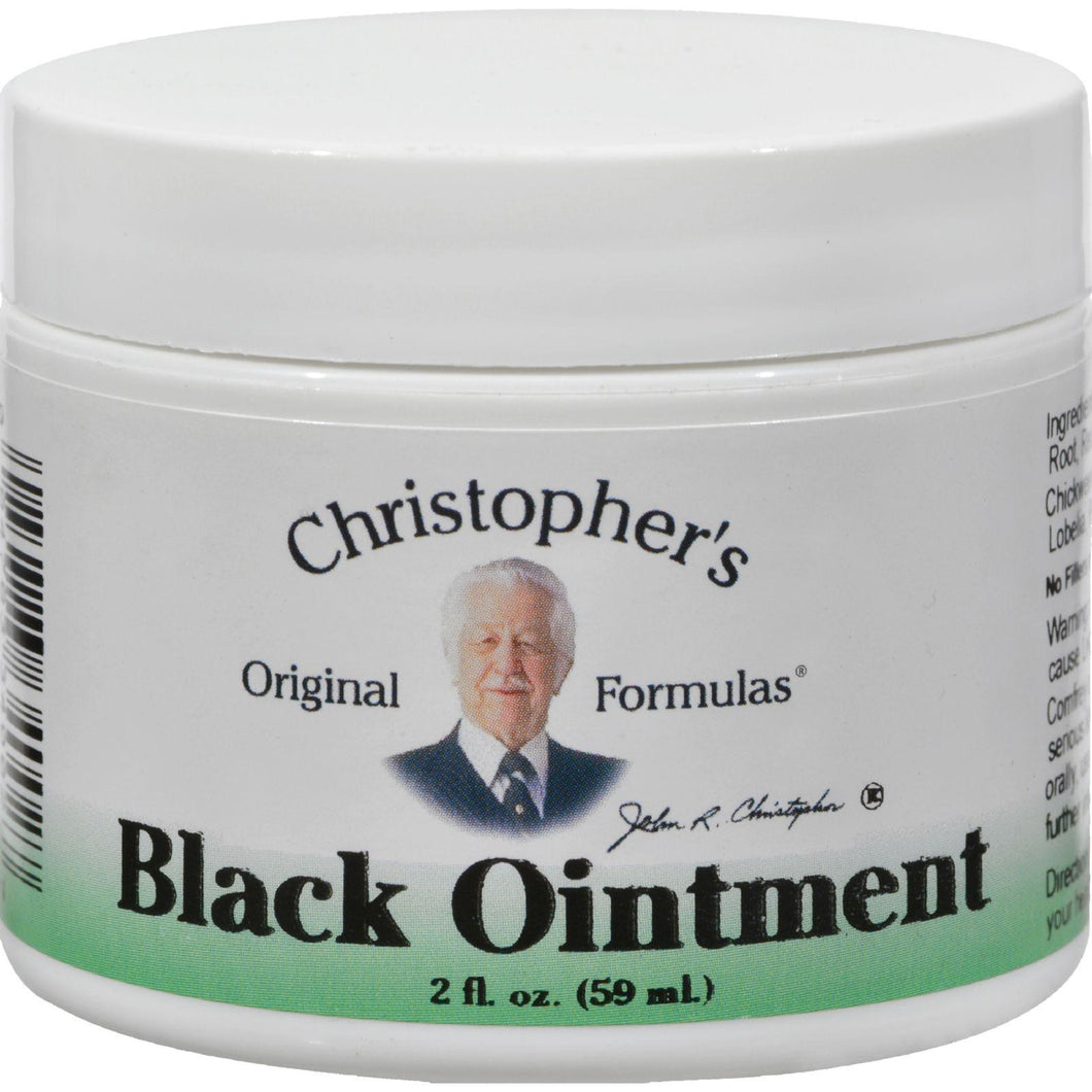 Dr. Christopher's Original Formulas Black Ointment - 2 Oz