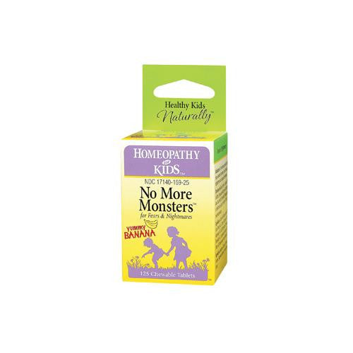 Herbs For Kids No More Monsters Yummy Banana - 125 Chewables