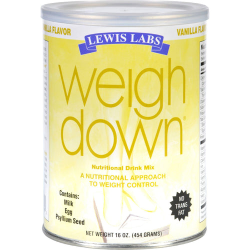 Lewis Lab Weigh Down - Vanilla - 16 Oz