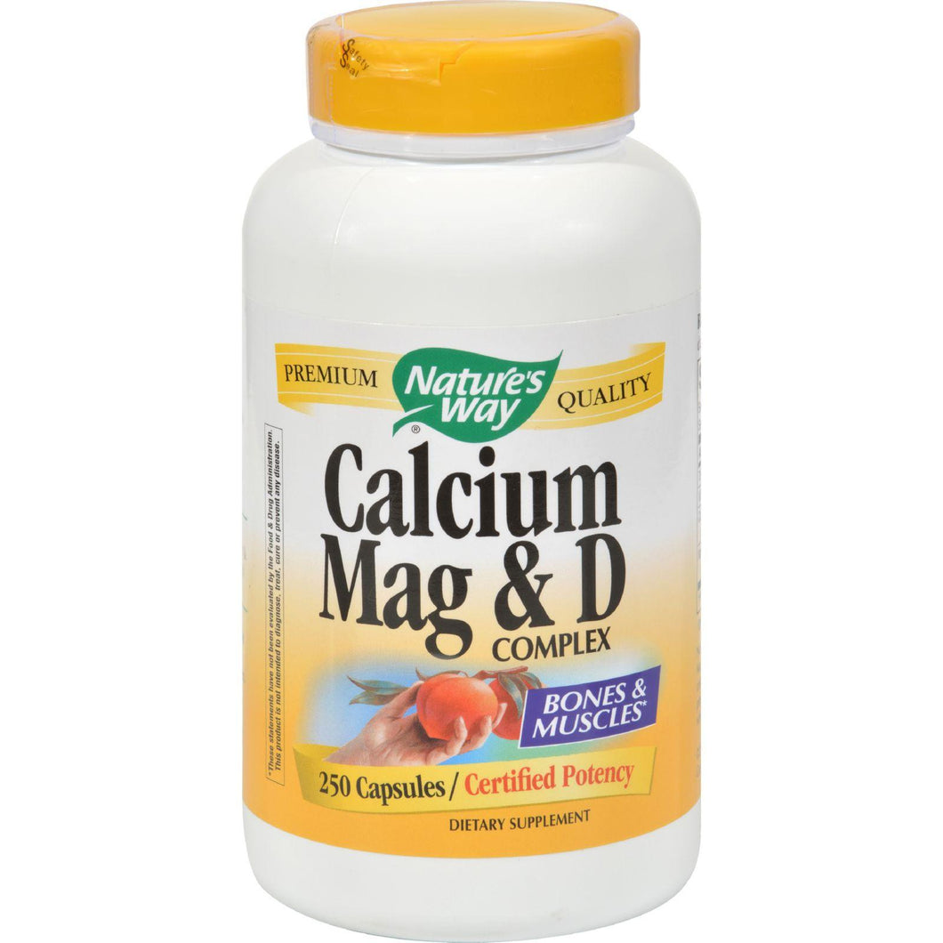 Nature's Way Calcium Mag And D Complex - 250 Capsules